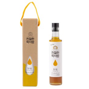 [친절한박서방] 100%국내산 참깨로 착유한 저온압착 참기름 180 ml, 1개, 300ml