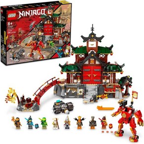 레고 NINJAGO 닌자 도장 사원 스핀짓주 마스터 세트 (71767), 71767, 1개