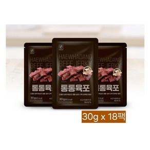 해화당 이영자 통통육포 30g 18팩, 18개