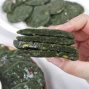 [진도쑥 37%이상 함유] 창녕 방앗간 진도 햇쑥 옛날맛 쑥개떡 개별포장, 50개, 30g