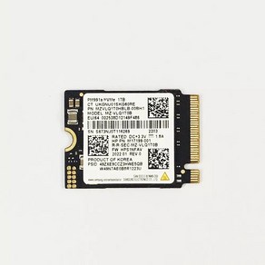 삼성 -PM991a 1TB SSD M.2 2230 내장 ssd PCIe 3.0x4 NVME 마이크로소프트 서피스 프로 7 스팀 데크, [01] 256GB, 1개