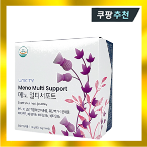 유니시티 메노 멀티서포트 갱년기 여성건강 800mg, 60정, 1개