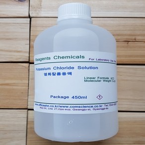 염화칼륨용액 3.3M 450ml Potassium Chloride Solution (KCl)