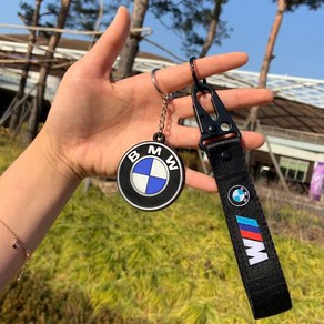 BMW 바이크키링 오토바이키링 스트랩 자동차 키홀더 세트