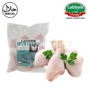 LABBAIK Halal Chicken Leg Dumsticks 1kg / 치킨 드럼스틱 닭다리 (북채), 1개