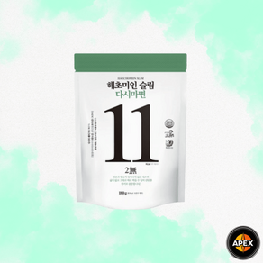 해청정 해초미인 다시마면 국수 180g 10개 식이섬유 완도산 미네랄 비타민함유 저칼로리 사은품