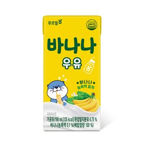 푸르밀 멸균 바나우유 190ml 24개입, 24개