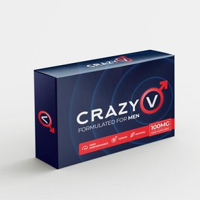 MAPEinc 영국직배 Crazy v X 20알 강력한 남성 성능 강화제 활력 및 높은 체력 부스트 남성을 위한 성능 및 강화 정제 천연 남성 식품 보충제