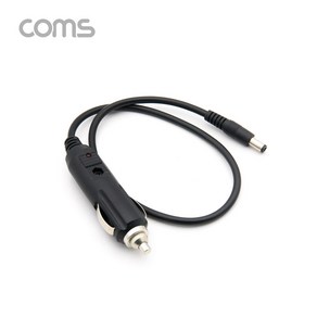 TB312 Coms 시가잭 DC 5.5 전원 케이블 12V 2A 30cm, 1개