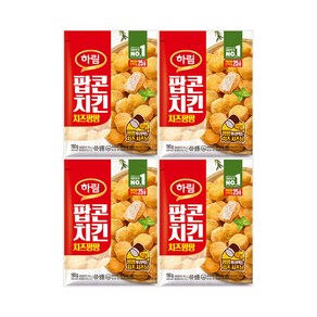 하림 팝콘치킨치즈팡팡 190g 4봉, 치즈팡팡 4봉, 4개