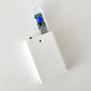 AA건전지 크리스마스 USB 조명 5V 전원공급 배터리 케이스