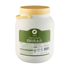 청정원 타타르소스 3.2kg/쉐프원 소스, 3.2kg, 1개