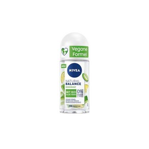 NIVEA 니베아 데오 롤-온 내추럴 밸런스 위드 알로에 베라 50ml 2개