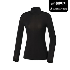 [와이드앵글 공식] [골프] 여성 VA 매쉬믹스 반넥 베이스레이어 L WWM23295Z1