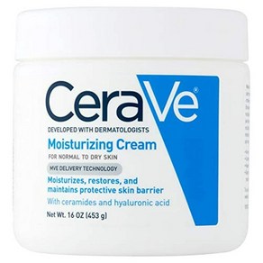 (해외) CeaVe Moistuizing Ceam Pump 세라비 모이스처라이징 크림 데이크림, 453g, 1개