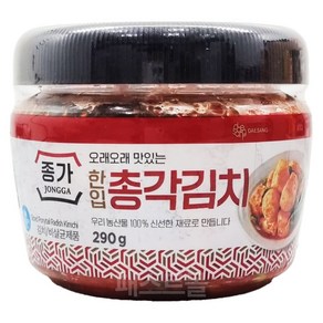 종가 한입 총각김치, 1개, 290g