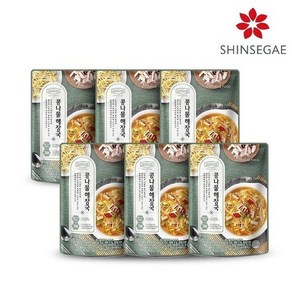 [신세계] 호텔컬렉션 에센셜 콩나물 해장국 450g x 6팩, 6개