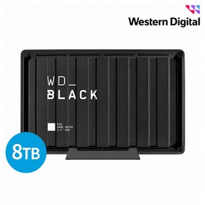 WD Black D10 Game Dive 게이밍 외장하드 8TB, 단품