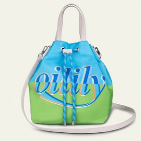 오일릴리 숄더백 /코드 아쿠아 Oilily Handbag Cod Aqua 오일릴리 버킷백