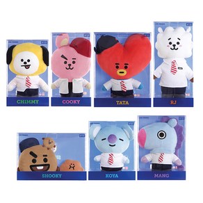 BT21 에프터스쿨 스쿨룩 봉제인형 7종 택1, TATA-8809547512333, 1개