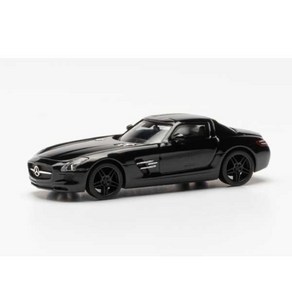 Hepa 420501-002 메르세데스 벤츠 SLS AMG Black 자동차모형 미니카, 1개