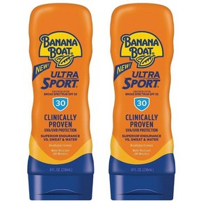 바나나보트 스포츠 퍼포먼스 선스크린 로션 SPF30, 236ml, 2개