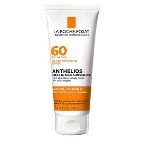 라로슈포제 안뗄리오스 선스크린 spf 60 75ml La Roche-Posay Anthelios Melt-In Sunsceen Milk Body, 1개