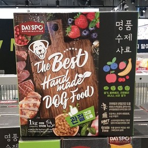 데이스포 전연령 강아지 명품 수제 소프트사료 10p, 과일, 1kg, 1개