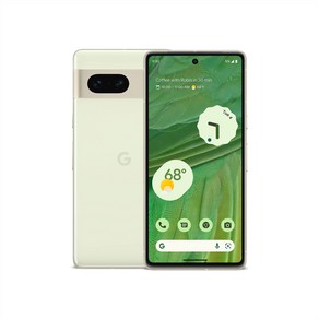 구글 픽셀7 Google Pixel 7 - 언락폰 자급제폰 미국 무음, Lemongass, 256GB