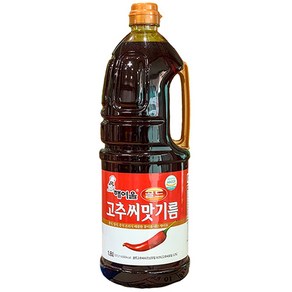 해여울 고추씨 맛기름 고추기름 1.8L