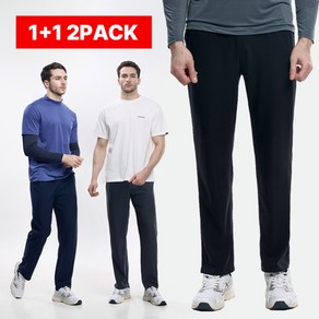 [이지바이] (1+1) 남성 트레이닝 밴딩 바지_~5XL 빅사이즈 까지 주구장창 운동복 팬츠
