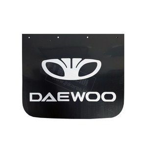 DAEWOO 프린팅 흙받이 고무 1개/580mmX480mm/두께3mm