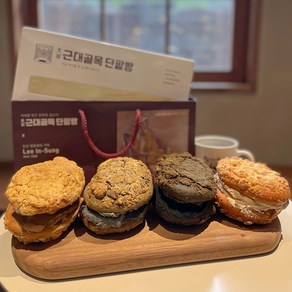 NEW 4가지 맘모스빵 [대구근대골목단팥빵 공식몰], NEW 크라운 땅콩 산도 맘모스, 1개, 252g