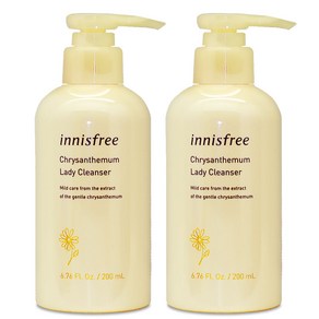 이니스프리 국화 여성 청결제, 2개, 200ml