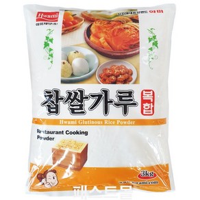 화미제당 화미 찹쌀가루(복합70%) 3kg, 1개