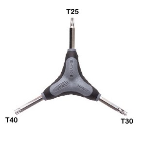 [슈퍼비]자전거공구 삼각별렌치 Y렌치/T25 T30 T40