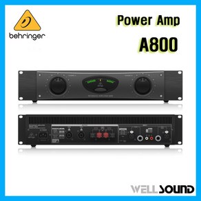 베링거 A800 고출력 800와트 앰프 POWER AMP