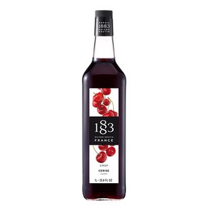 fm)1883 체리시럽 1000ml 카페 업소용 식자재 시럽 파우더, 1개