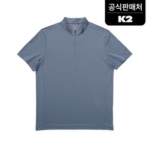 K2 남성 등산 냉감티셔츠 오싹 RECYCOOL 반팔 집업 (ECO) KMM232335B