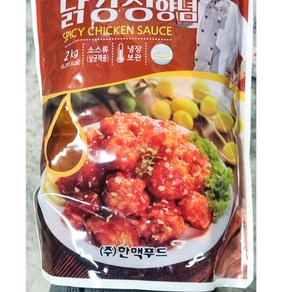 술집 업소용 닭강정 치킨소스 2k 대량구매용 10kg 순한맛, 2kg, 5개