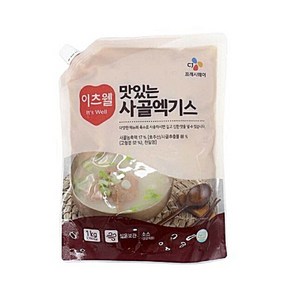 이츠웰 사골엑기스 1kg, 5개