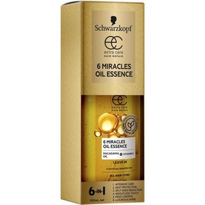 호주 스바츠코프 Schwazkopf 6 Miacles Oil Essence 6 미라클 오일 헤어에센스, 1개, 100ml