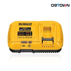 디월트 DCB117 고속충전기 20V-60V 플렉스볼트 18V54V, 1개