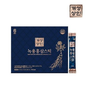 NS홈쇼핑)개성상인 녹용홍삼스틱 10ml 30포 전용쇼핑백30284278, 1개