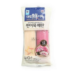 찐어묵매란 흰+빨 대림 160gX2ea, 2개, 160g