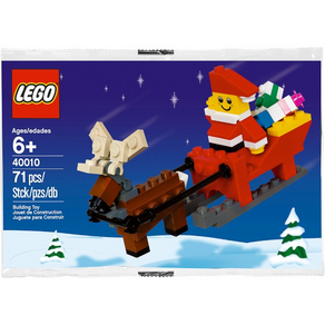 레고 40010 썰매 타는 산타 Santa with Sleigh Building Set