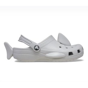 S마켓 NC고잔 CROCS 크록스 CLASSIC IAM SHARK CLOG K (210011-1FT) 바다의 포식자 상어 디자인! 키즈 여름 샌들 슬리퍼 인기만점!