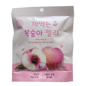 까먹는 복숭아 젤리, 40g, 25개