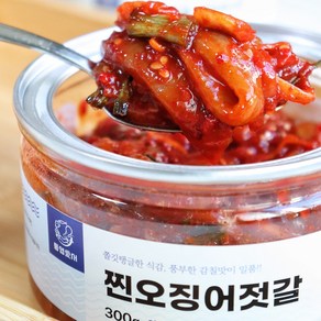 맛있는 통영애서 오늘도 찐오징어젓갈, 1개, 300g