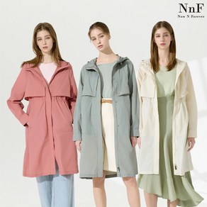 [Now n Foeve] NnF 여성 25SS 플랩 메쉬 레인 점퍼 1종(N21)